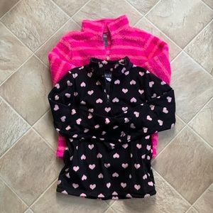 2 Kids XL (14-16) Zip-up Fleeces